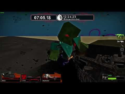Left 4 Dead 2 but Minecraft Zombies ambush me in the Krusty Krab