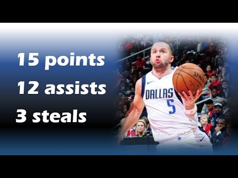JJ Barea 15pts 12asts 3stls vs Hawks highlights | Dec 23, 2017