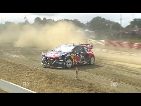 2015 France RX Semi Final Highlights. The big fight of Bakkerud Vs Jeanney! World RX Rallycross