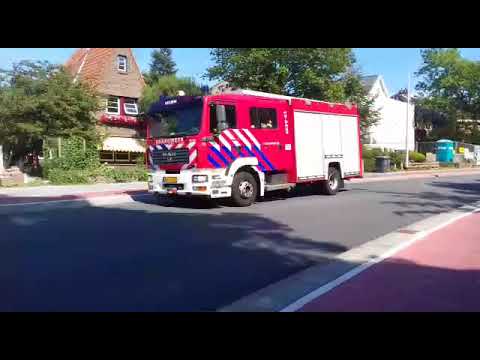 Brandweer Velsen naar aanrijding IJmuiden