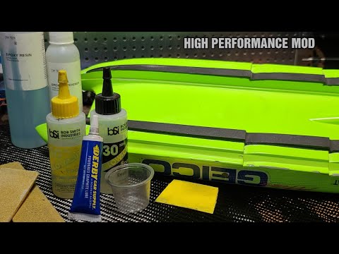 Sponson Blueprint Tutorial Full Process Epoxy, Graphite, Carbon Fiber - Upgraded Miss Geico