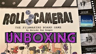 Roll Camera: The Filmmaking Board Game - Unboxing (No Talking)