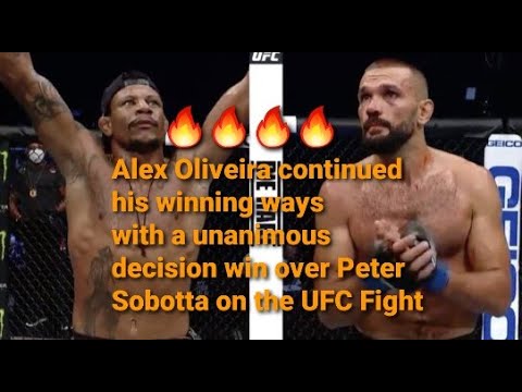 Alex Oliveira vs Peter Sobotta  - АлексОливейра   Оливейра  ПитерСоботта  - Welterweight