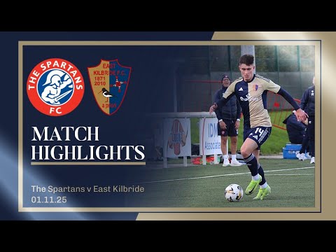 Spielzusammenfassung | The Spartans gegen East Kilbride | William Hill SPFL League Two | 01.11.2025