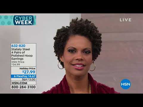 HSN | Jewelry Gifts featuring Stately Steel 11.30.2018 - 05 AM