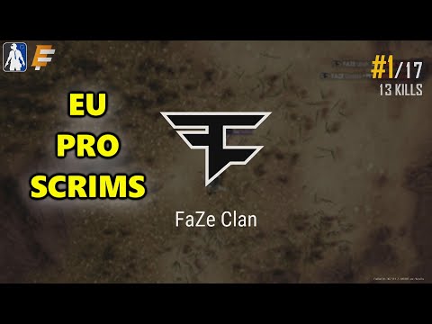 FaZe ubah, Gustav, Fuzzface & Aitzy - EU PRO SCRIMS - PUBG