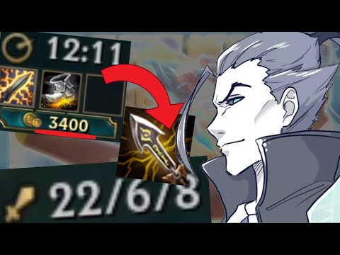 RUSH GUME aos 12 MIN - FIQUEI TÃO FORTE q RECUPEREI mais VIDA do que TOMEI DANO! Yasuo #12 vs Irelia