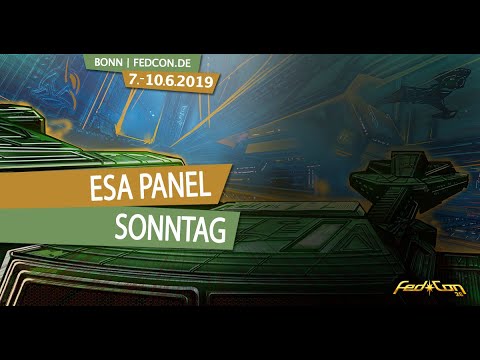 FedCon 2019 Sonntag Panel ESA kleiner Saal