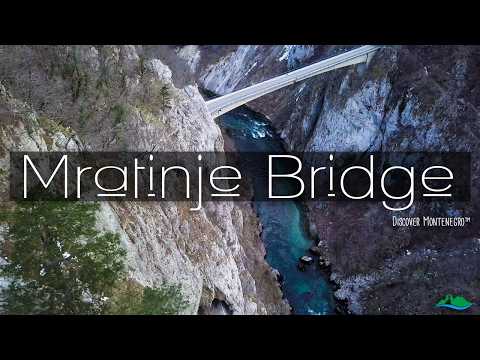 Mratinje Bridge ~ Piva Canyon II Discover Montenegro in colour ™ 🌉🌲🏞️ #piva