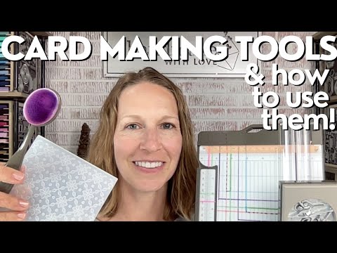 Card Making For Beginners: Guide To Tools And How To Use Them