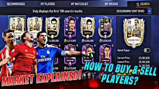 FIFA MOBILE 22 | HOW TO SELL AND BUY PLAYERS? - MARKET FULLY EXPLAINED 💰