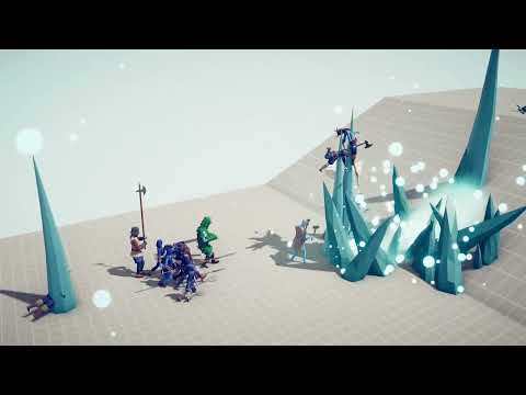 DREAD KING vs MELEE Team - Totally Accurate Battle Simulator TABS