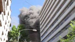 preview picture of video '2011•01•20 _ Incendio en la Colonia Roma'