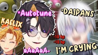 The Chaos that is Kaelix LOSING it from Shu's Unhinged Filter【NIJISANJI EN Clip】