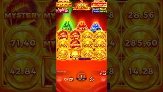 I got bonus on 3 coin Volcanoes🔥🔥🔥 #bigwin