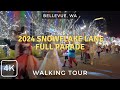 The 2024 Bellevue Snowflake Lane In Bellevue WA Full Parade
