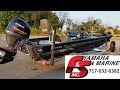 Xpress H17/H18 Bass Boat with Yamaha SHO outboard walk thru @F&S Yamaha and Marine. Hanover, PA