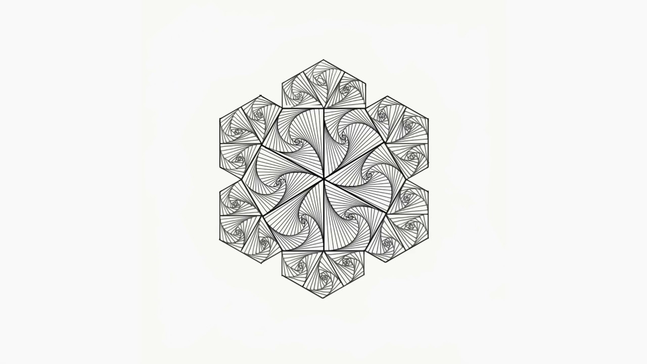 Easy Fractal Drawing Tutorial | ShivamArts