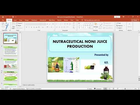 Noni Juice Production 3, Dr. Khine Zar Linn