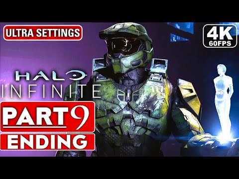 HALO INFINITE ENDING Gameplay Walkthrough Part 9 Campaign [4K 60FPS PC] - No Commentary (FULL GAME)