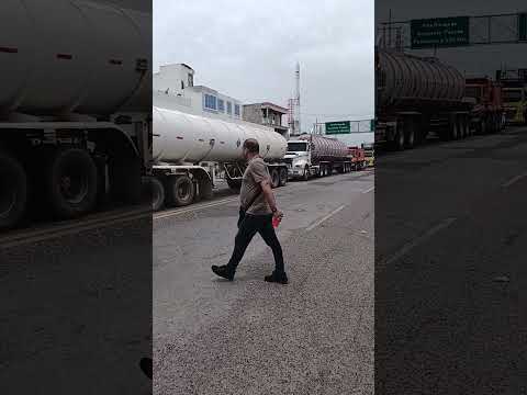 trancón en el cruce de bosconia César