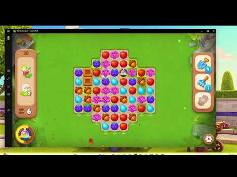 Gardenscapes Level 30 | Audio Talkthrough Walkthrough | F2P Tips & Strategy Guide