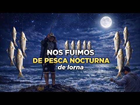 Nos fuimos de pesca nocturna en playas de Tacna Perú 