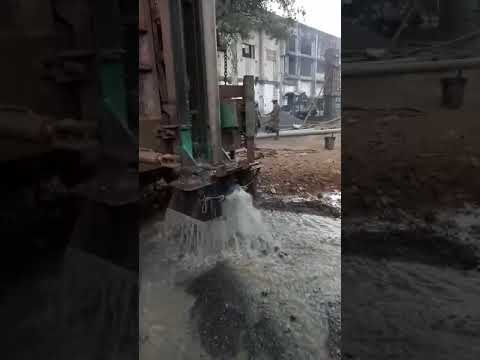 Borewell driling vidio