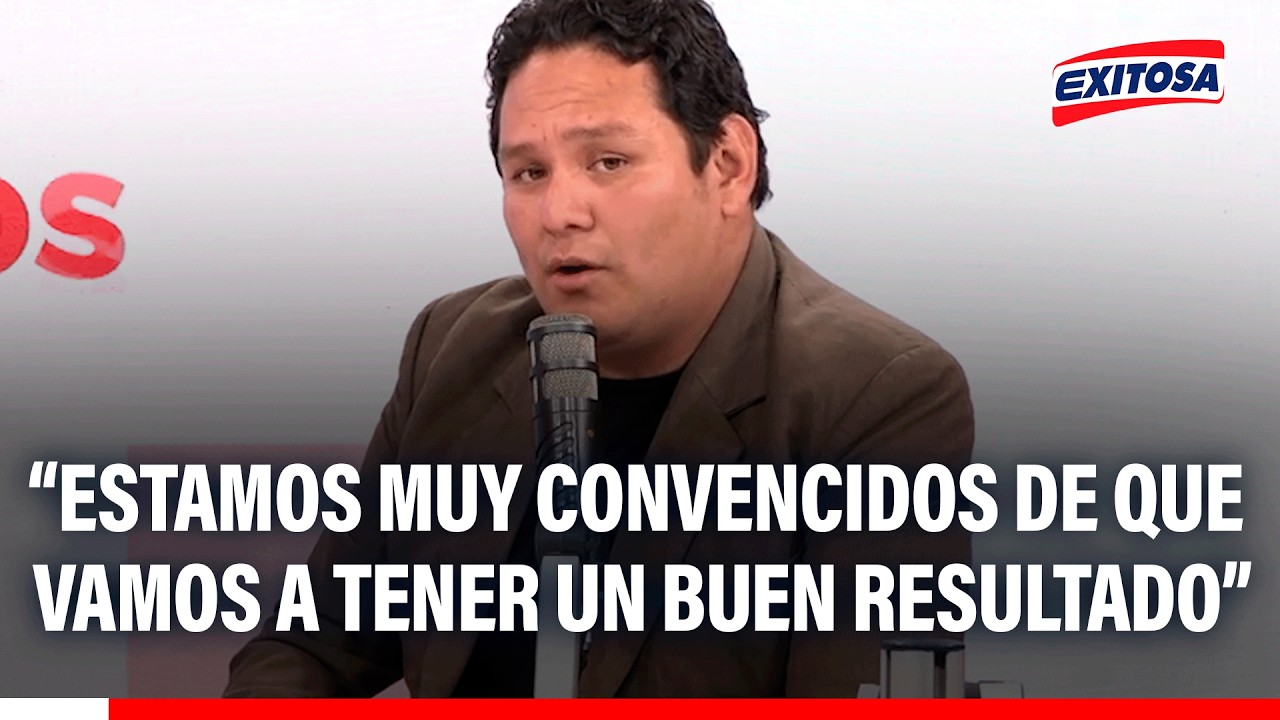 🔴🔵 Enrique Valderrama ve con optimismo las elecciones: “Estamos muy entusiasmados”
