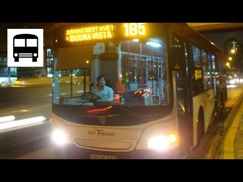 Scania K230UB Demo (SBS8033D) - SBS Transit Bus Service 185