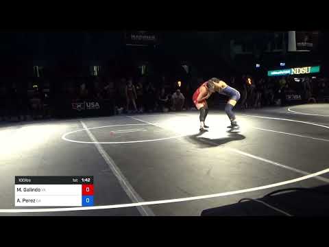 100 Lbs 7th Place - Mia Galindo, Virginia Vs Avy Perez, California C4fb