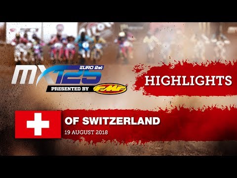 EMX125 Presented by FMF Racing Race1 Highlights - Round of Switzerland #motocross