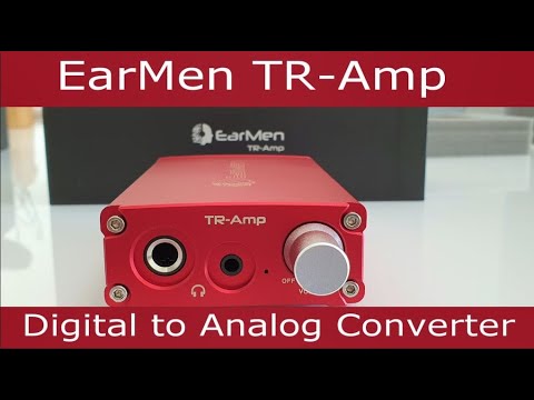EarMen TR-Amp | USB DAC Iphone and Android for lossless music | Preamp | Headphone Amp | Unboxing
