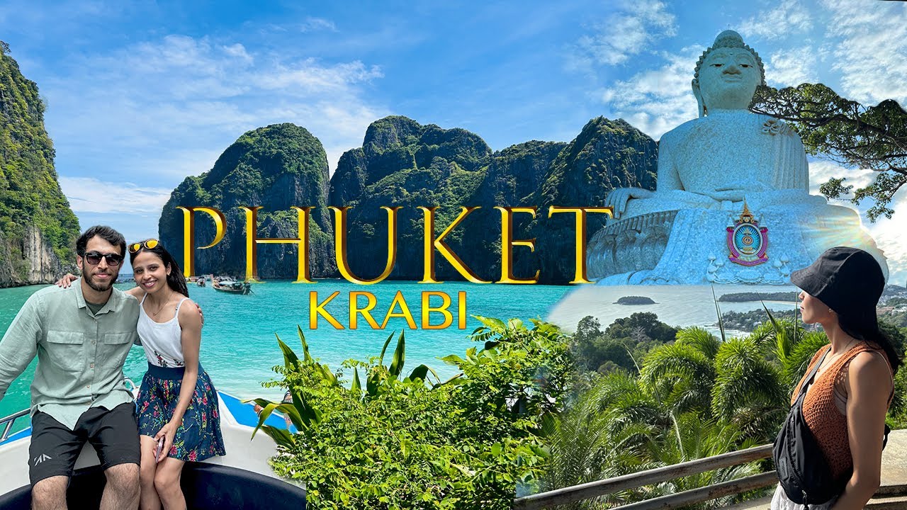 PHUKET KRABI Vlog | Full itinerary | DO NOT MISS THE END #phuket #krabi #thailand
