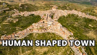 Human Shaped Town - Centuripe Sicily Italy | Human Documentary