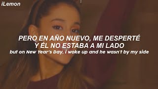 Ariana Grande - Santa Tell Me // Español + Lyrics (vídeo oficial)
