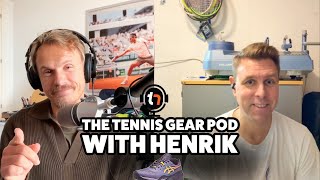 Tennis gear talk with Henrik