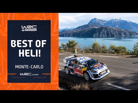 Best of Heli! | WRC Rallye Monte-Carlo 2024