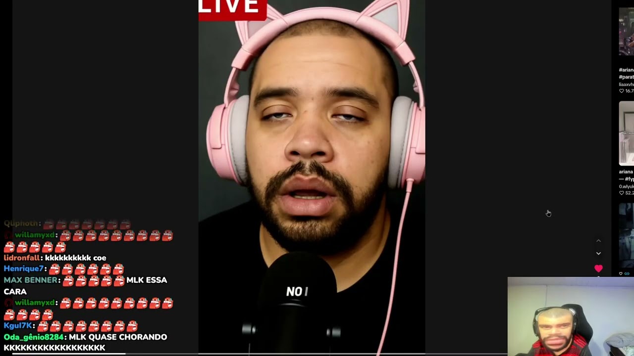 23/08/25 | TENHO DEPRESAO E FAÇO PIADA PARA CAMUFLAR AS CAMADAS DE TRISTEZAS - LUANGAMEPLAY