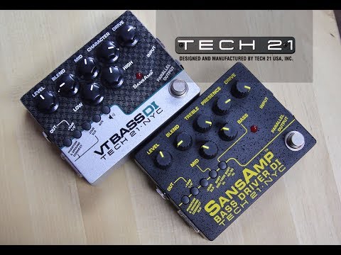 WHICH BASS DI? Tech 21 Bass Driver DI V2 vs VT Bass DI