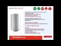 Видео о товаре: Водонагреватель Ariston ABS PRO ECO PW 65 V Slim