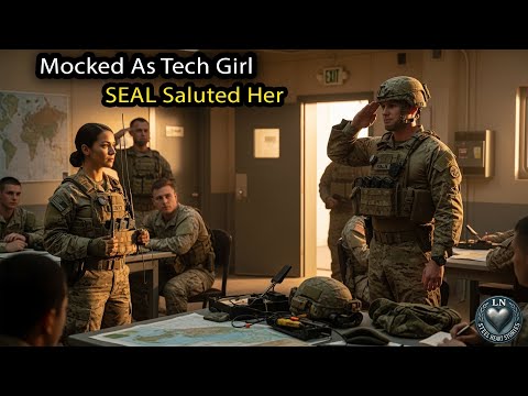 She Was Just Fixing Comms Gear — Until a SEAL Lieutenant Saluted and Stunned Everyone
