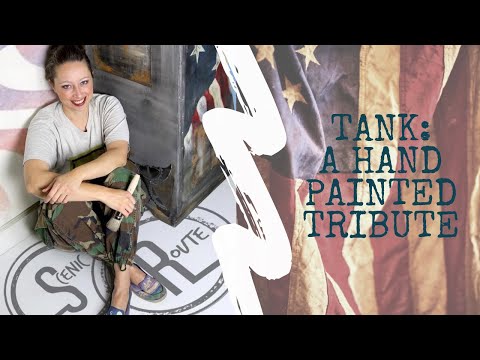 TANK: A Hand Painted Military Tribute