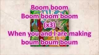 Mika-Boum boum boum- English lyrics