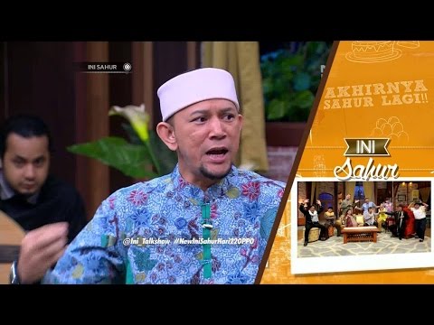 Ini Sahur 27 Juni 2016 Part 7/7 - Luna Maya dan Jeremy Teti
