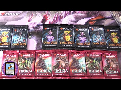 Core 2021 Vs Ikoria Pack Battle - NICE PULLS!