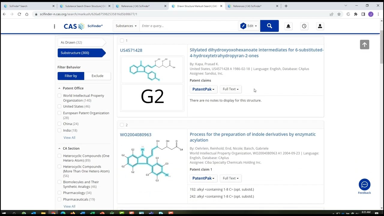 How to Determine Research Structure Patentability | CAS SciFinder-n