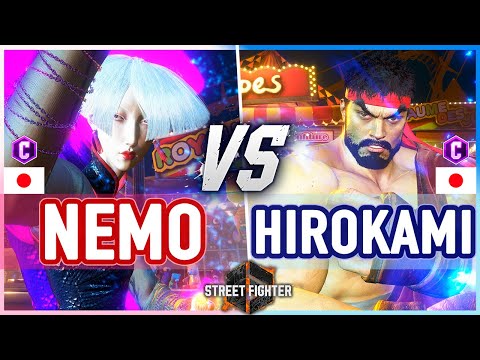 SF6 🔥 Nemo (AKI) vs Hirokami (Ryu) 🔥 Street Fighter 6
