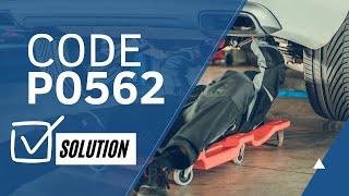 🔥 Code P0562: How do i fix Error Quick and Easy【2025】🔥
