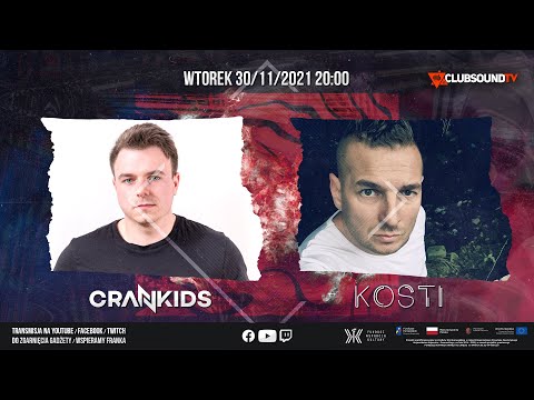 Kosti & Crankids  live !  Clubsound TV ! Episode 044